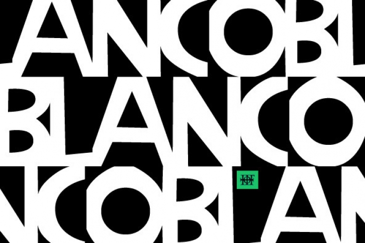 P22 BlancoNeg Font Font Download