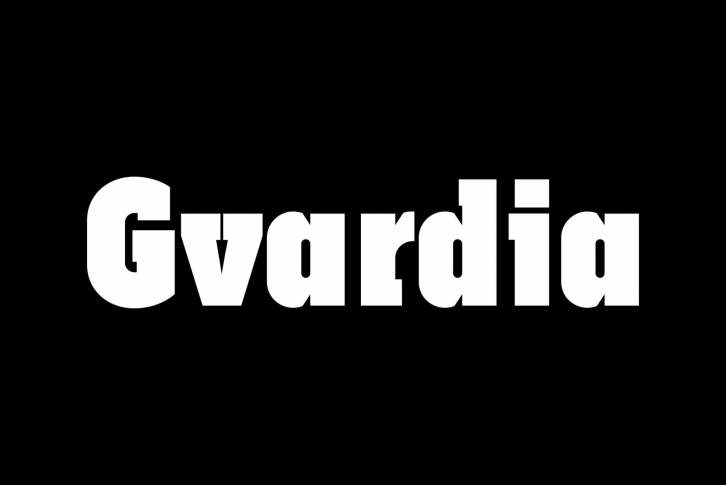 Gvardia Font Font Download