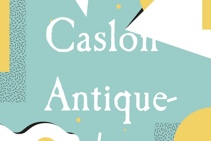 Caslon Antique Font Font Download