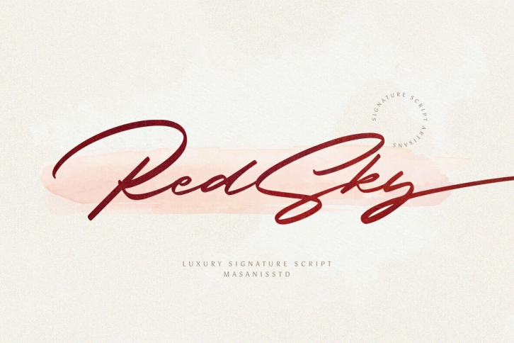 RedSky Font Font Download