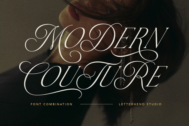 Modern Couture Font Font Download