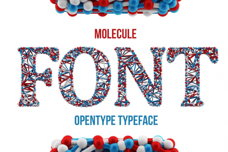 Molecule SVG Font Font Download
