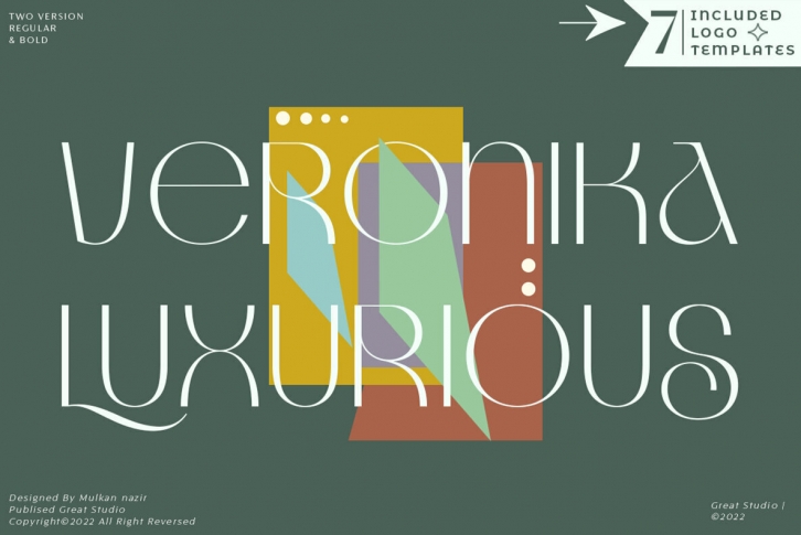 Veronika Luxurious Font Font Download