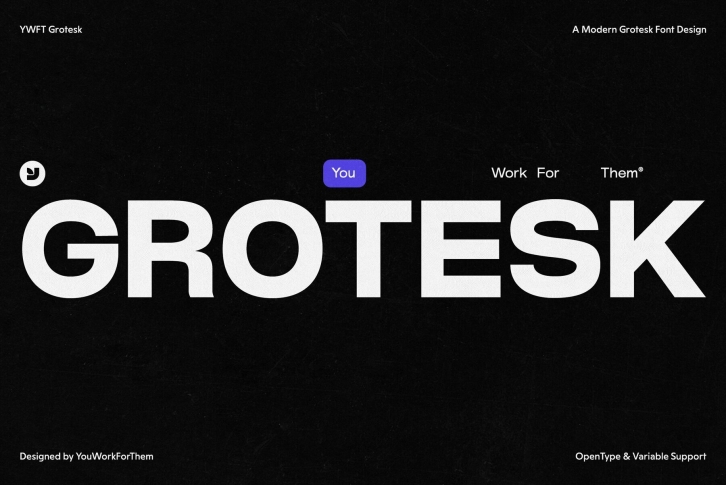 YWFT Grotesk Font Font Download