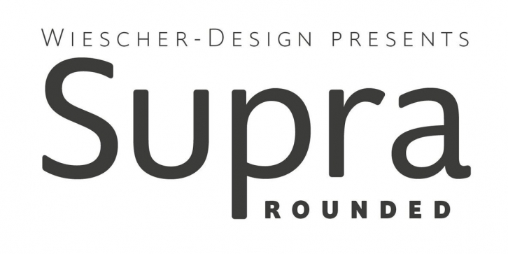 Supra Rounded Font Font Download