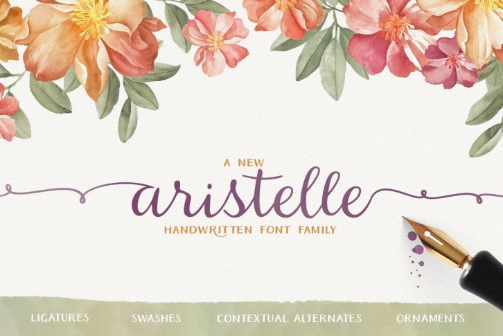 Aristelle Font Font Download