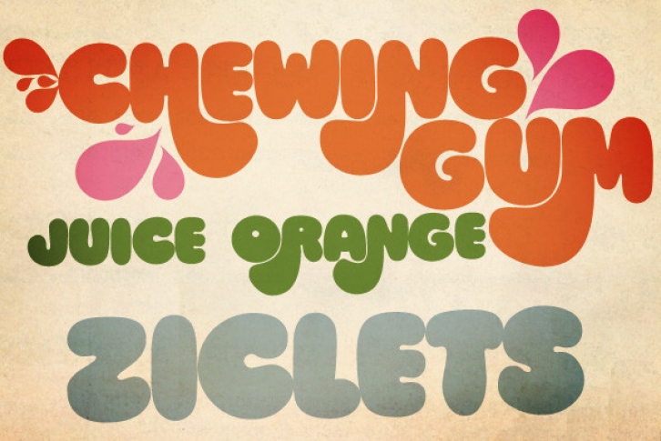 Ziclets Font Font Download