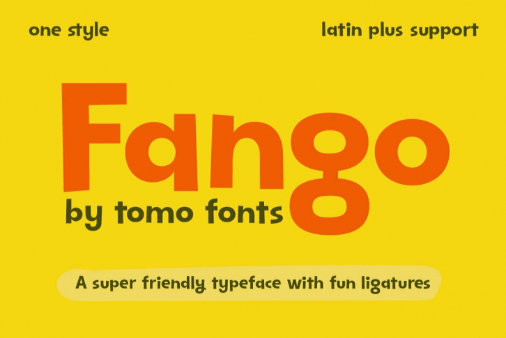 TOMO Fango Font Font Download