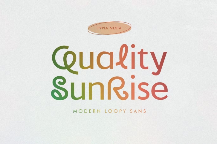 Quality Sunrise Font Font Download