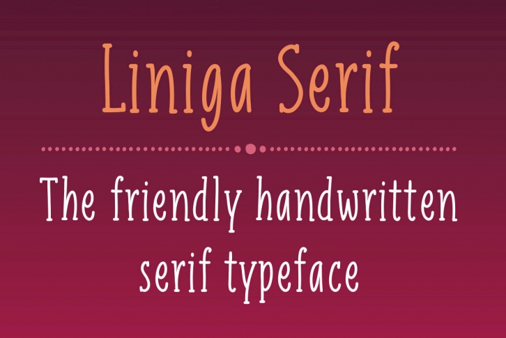 Liniga Serif Font Font Download
