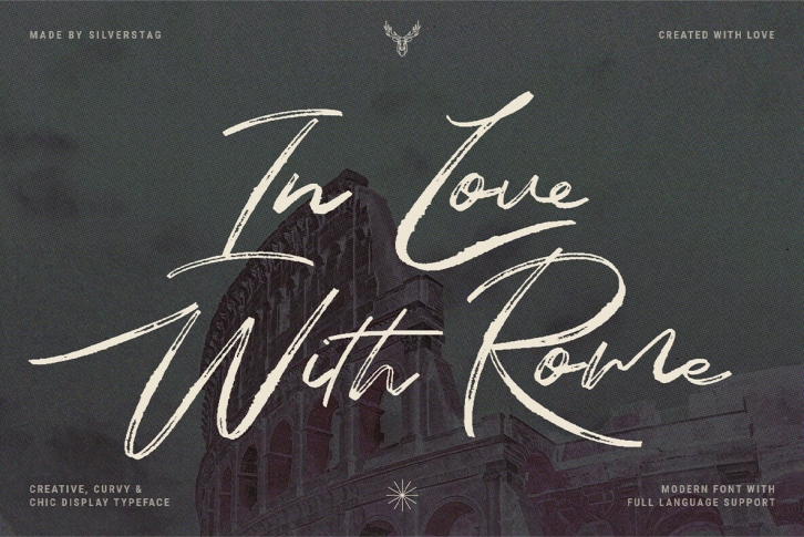 In Love With Rome Font Font Download