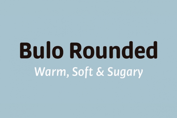 Bulo Rounded Font Font Download