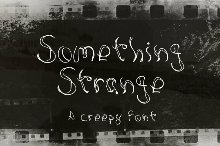 Something Strange Font Font Download