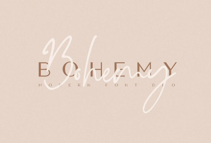 Bohemy Duo Font Download