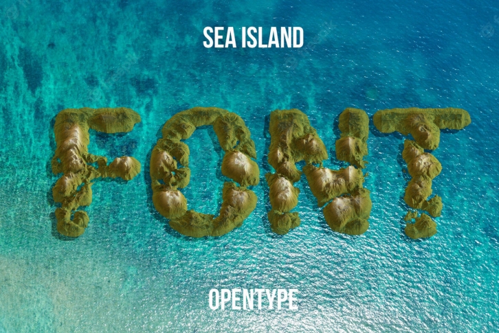 Sea Island SVG Font Font Download