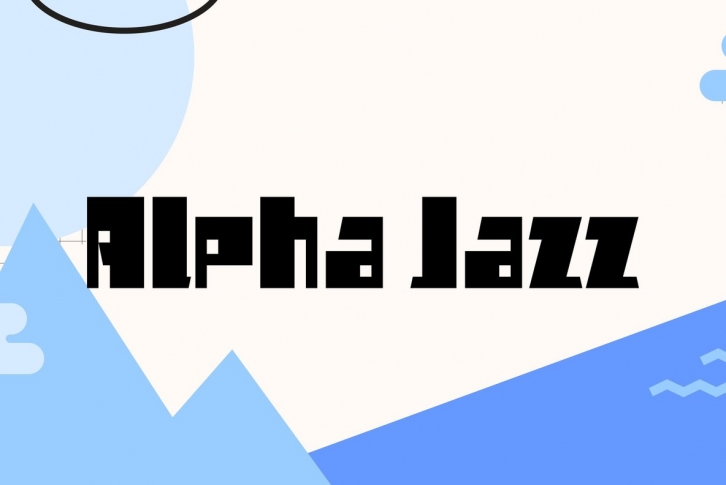 Alpha Jazz Font Font Download