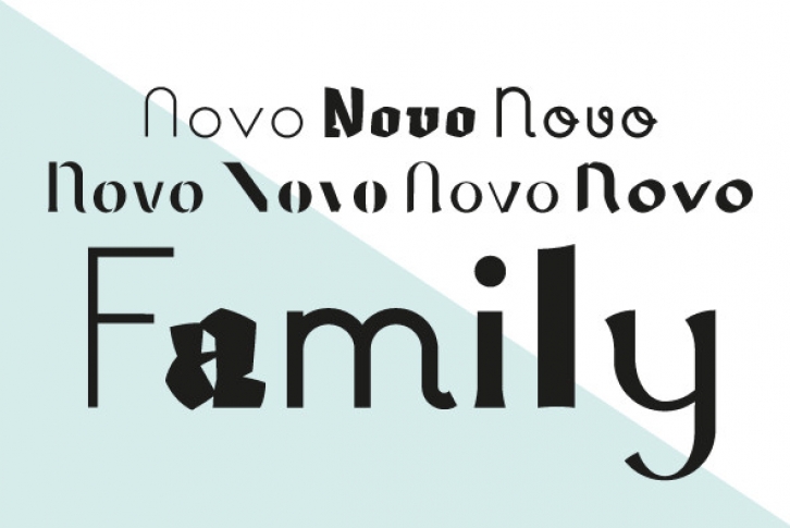 Novo Family Font Font Download