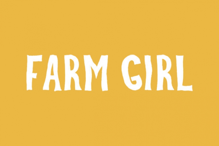 Farm Girl Font Font Download