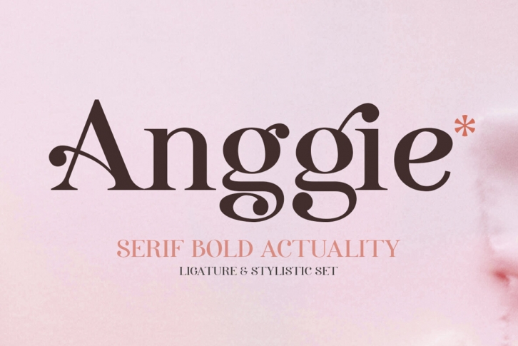 Anggie Display Font Font Download