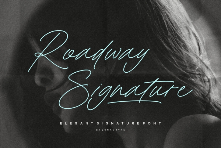 Roadway Signature Font Font Download