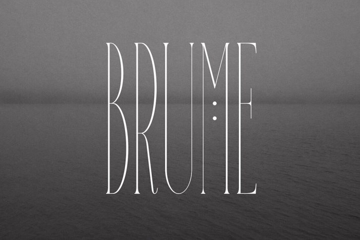 Brume Font Font Download