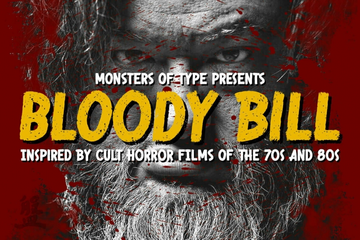 Bloody Bill Font Font Download