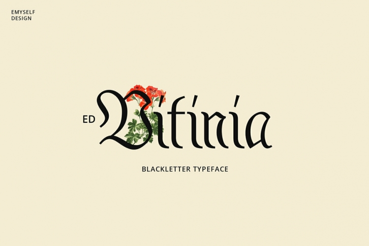 ED Vitinia Font Font Download