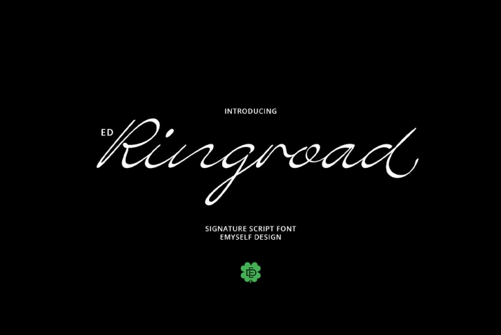 ED Ringroad Font Font Download