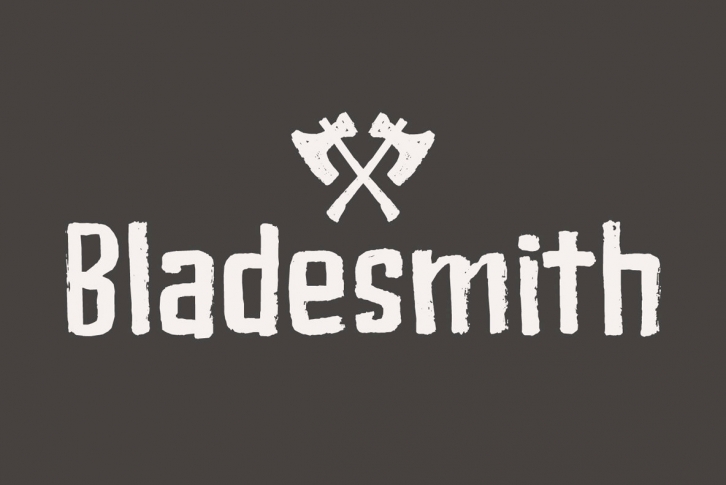 Bladesmith Font Font Download