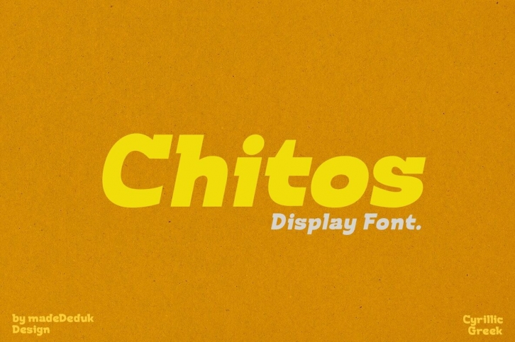 Chitos Font Font Download