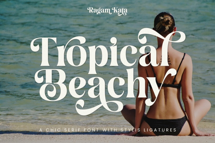 Tropical Beachy Font Font Download