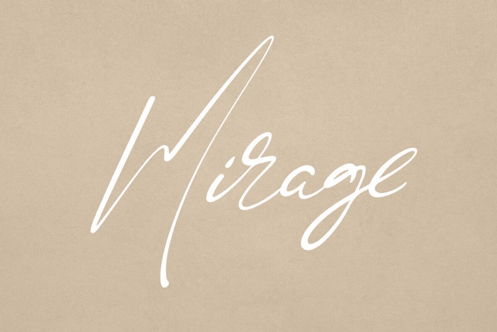 Mirage Font Font Download