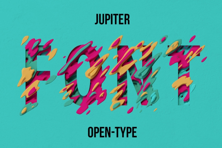 Jupiter SVG Font Font Download
