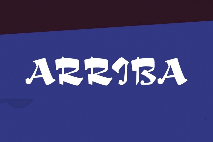 Arriba Font Font Download