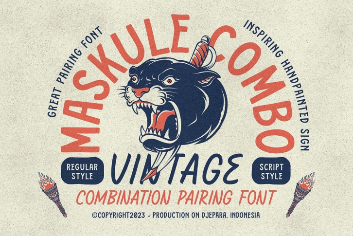 Maskule Combo Font Font Download