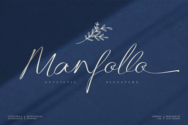 Manfollo Font Font Download