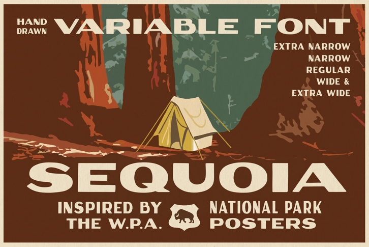 Sequoia Variable Font Font Download