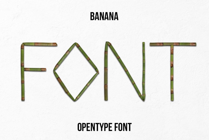 Bamboo SVG Font Font Download