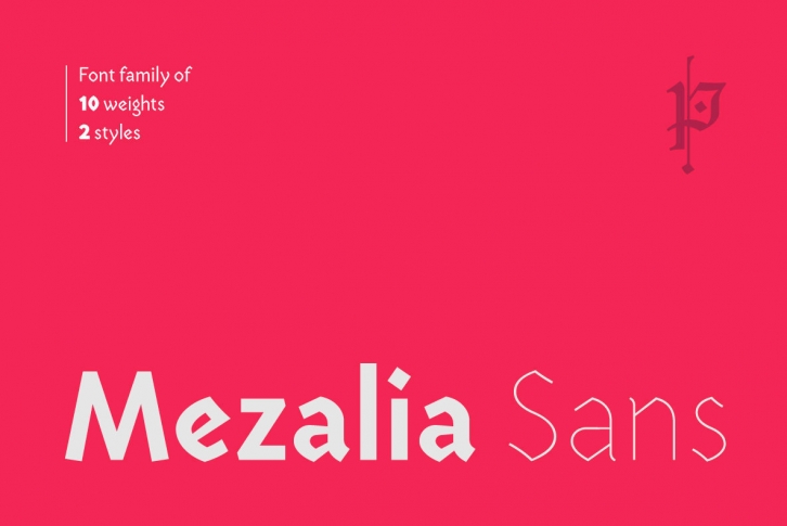 Mezalia Sans Font Font Download