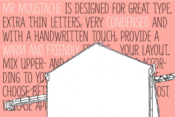 Mr Moustache Font Font Download