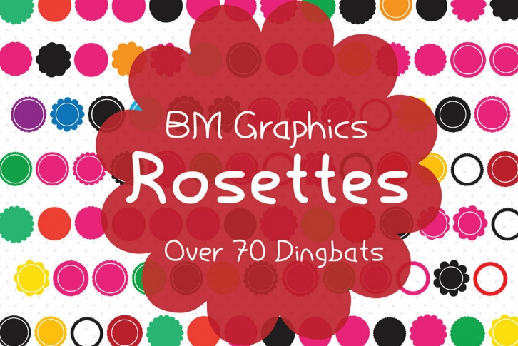 BM Graphics - Rosettes Font Font Download
