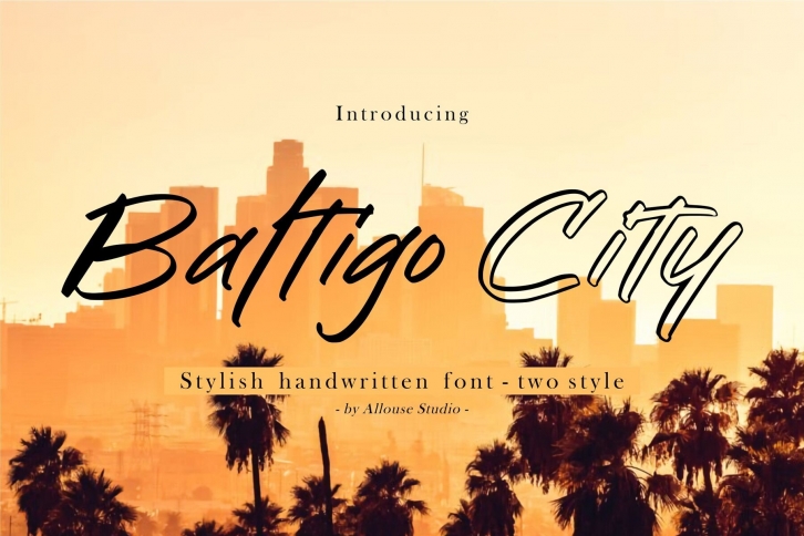 Baltigo City Font Font Download