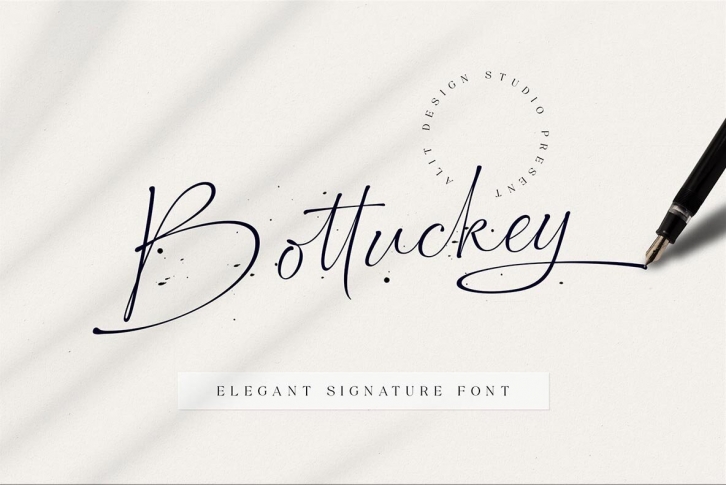 Bottuckey Font Font Download