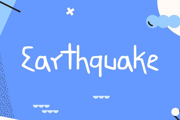 PT Earthquake Font Font Download