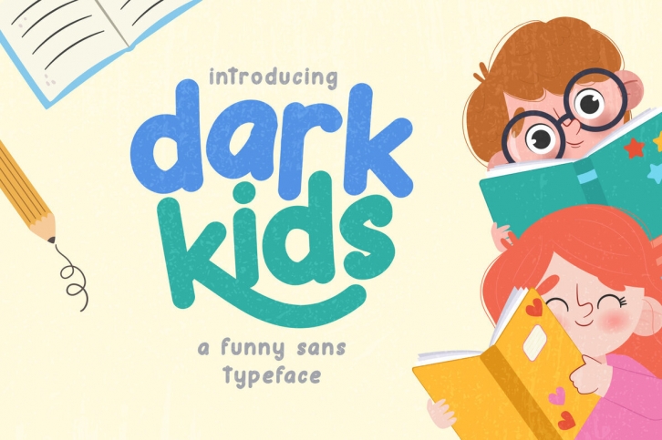 Dark Kids Font Font Download