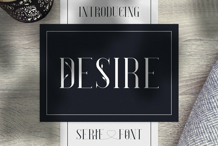 Desire Luxury Serif Font Font Download