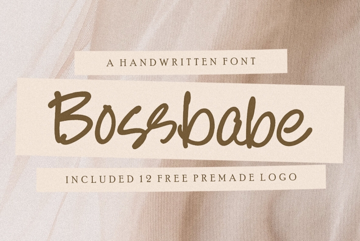 Bossbabe Font Font Download