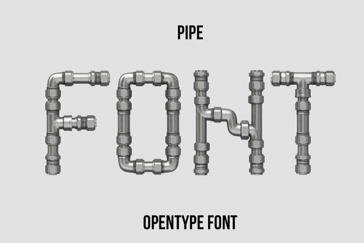 Pipe SVG Font Font Download