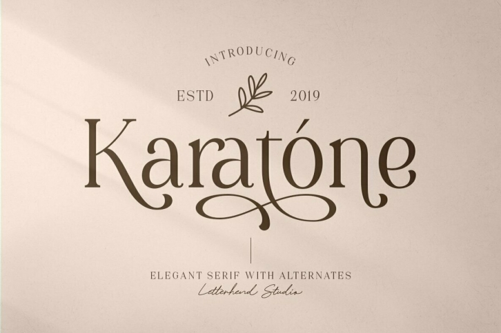 Karatone Font Font Download