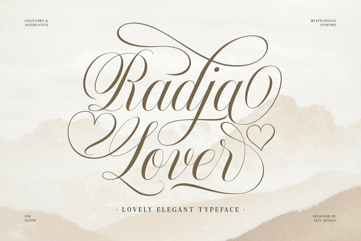 Radja Lover Font Font Download